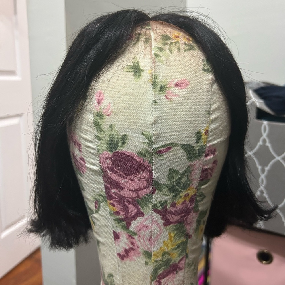 Black Short Bob Wig for Women - Unbranded